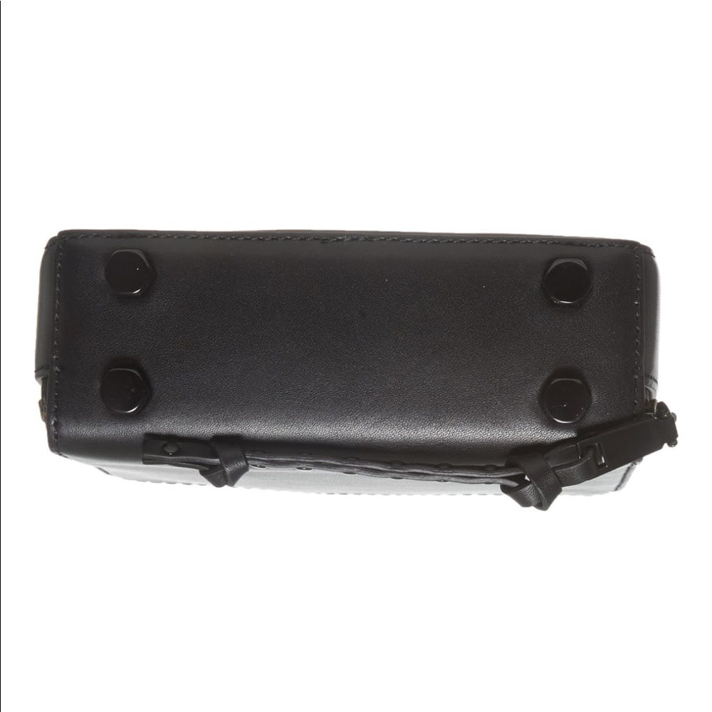 Rebecca Minkoff Orange Box Leather Crossbody - Picture 3 of 5